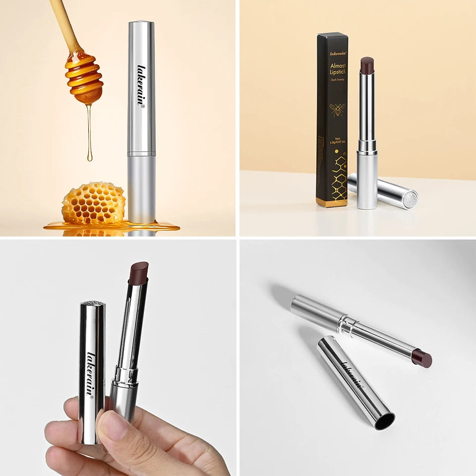 Long Lasting Moisturizing Black Honey Lipstick Natural Lip Plumper Makeup Lip Plumping Gloss Cosmetics Exfoliating for Lip