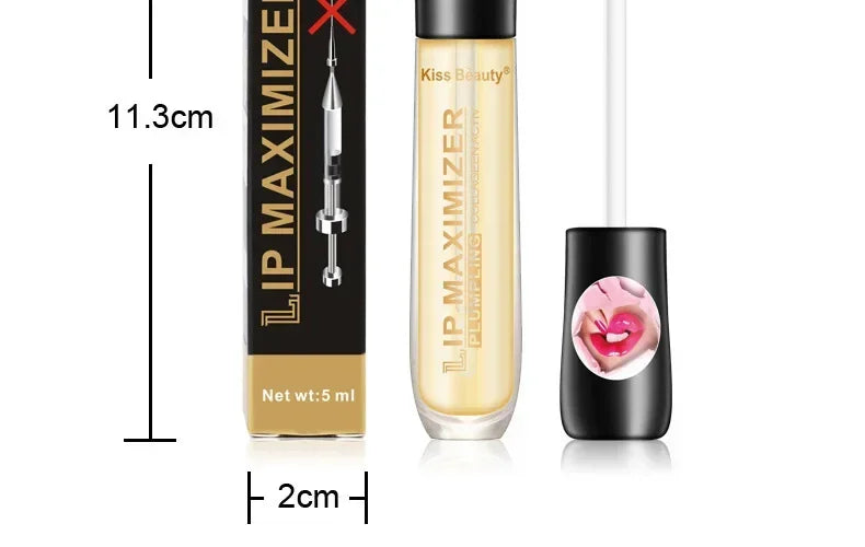 Fast Volumising Lip Plumper Serum Sexy Lip Oil Gloss Increase Lip Elasticity Reduce Fine Lines Brighten Moisturizing Lip Care