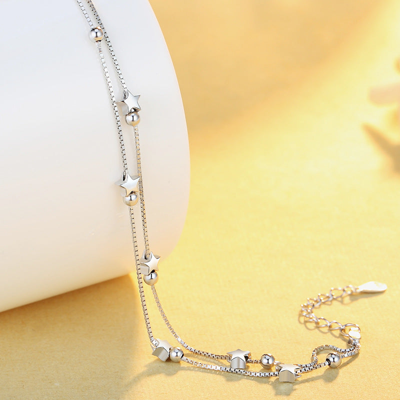 Beautiful Stars Bracelets for Women Korean Fashion Designer Party Wedding Jewelry Holiday Gifts