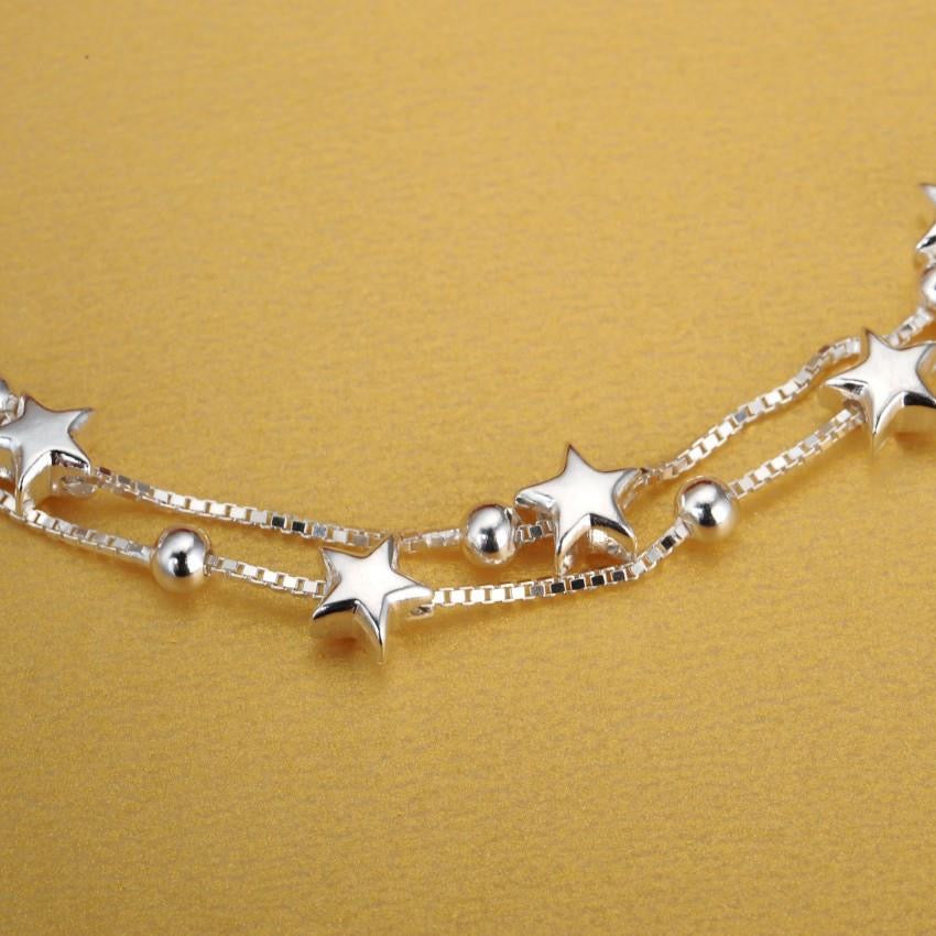 Beautiful Stars Bracelets for Women Korean Fashion Designer Party Wedding Jewelry Holiday Gifts