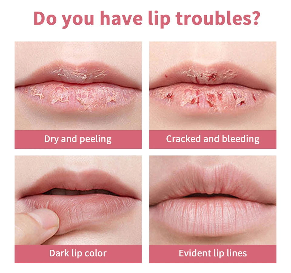 Long Lasting Moisturizing Black Honey Lipstick Natural Lip Plumper Makeup Lip Plumping Gloss Cosmetics Exfoliating for Lip