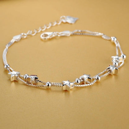 Beautiful Stars Bracelets for Women Korean Fashion Designer Party Wedding Jewelry Holiday Gifts
