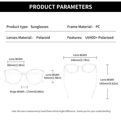 2025 GCV Polarized Lady Sunglasses Cat Eye Fashion  Sun Glasses Luxury Woman Female Brand  Ultralight Frame Tourism Party  Leisu