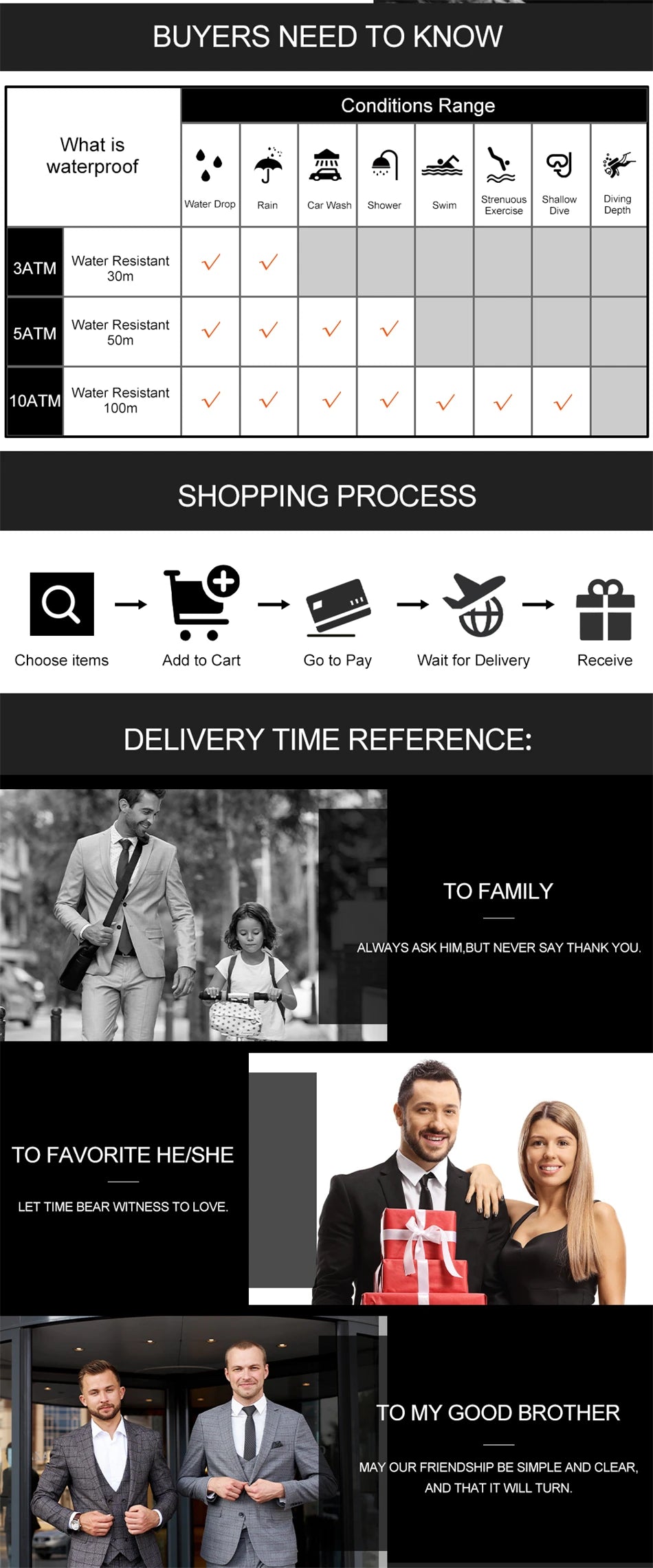 PENGAGAR Luxury Quartz Man Wristwatch Sport Men Watches Waterproof Luminous Date Week Stainless Steel Men's Watch Male Reloj+box