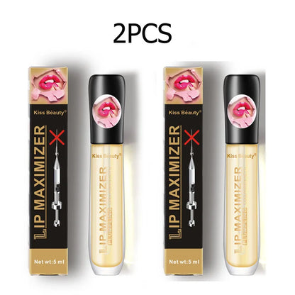 Fast Volumising Lip Plumper Serum Sexy Lip Oil Gloss Increase Lip Elasticity Reduce Fine Lines Brighten Moisturizing Lip Care