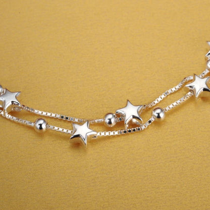 Beautiful Stars Bracelets for Women Korean Fashion Designer Party Wedding Jewelry Holiday Gifts
