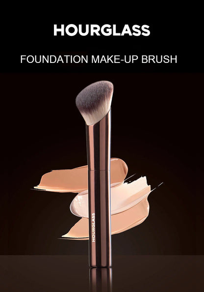 Hourglass Makeup Brush- No.21 Ambient Soft Glow Foundation Brush Soft Fiber Hair Fashion Design Single Face Brush