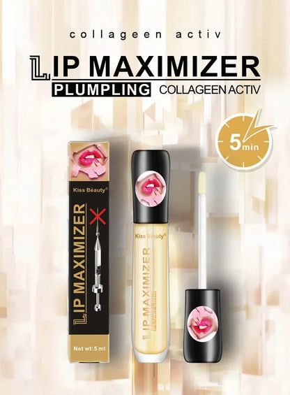 Fast Volumising Lip Plumper Serum Sexy Lip Oil Gloss Increase Lip Elasticity Reduce Fine Lines Brighten Moisturizing Lip Care